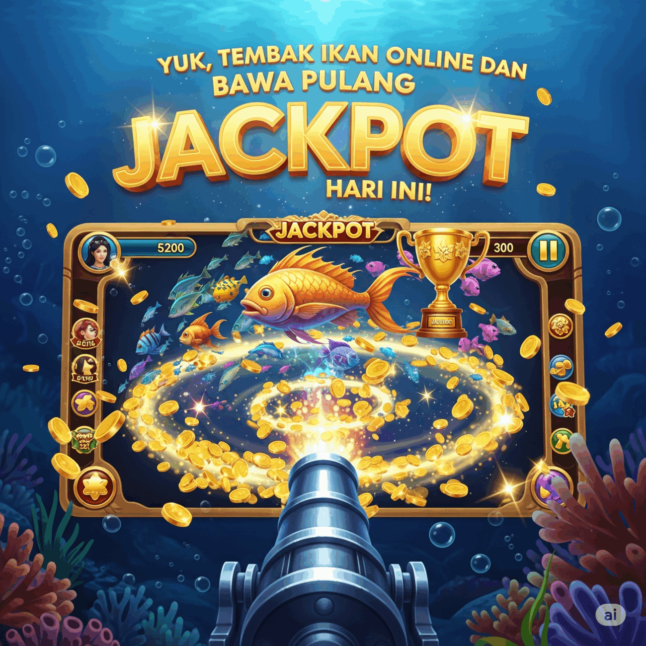 Yuk, Tembak Ikan Online dan Bawa Pulang Jackpot Hari Ini!