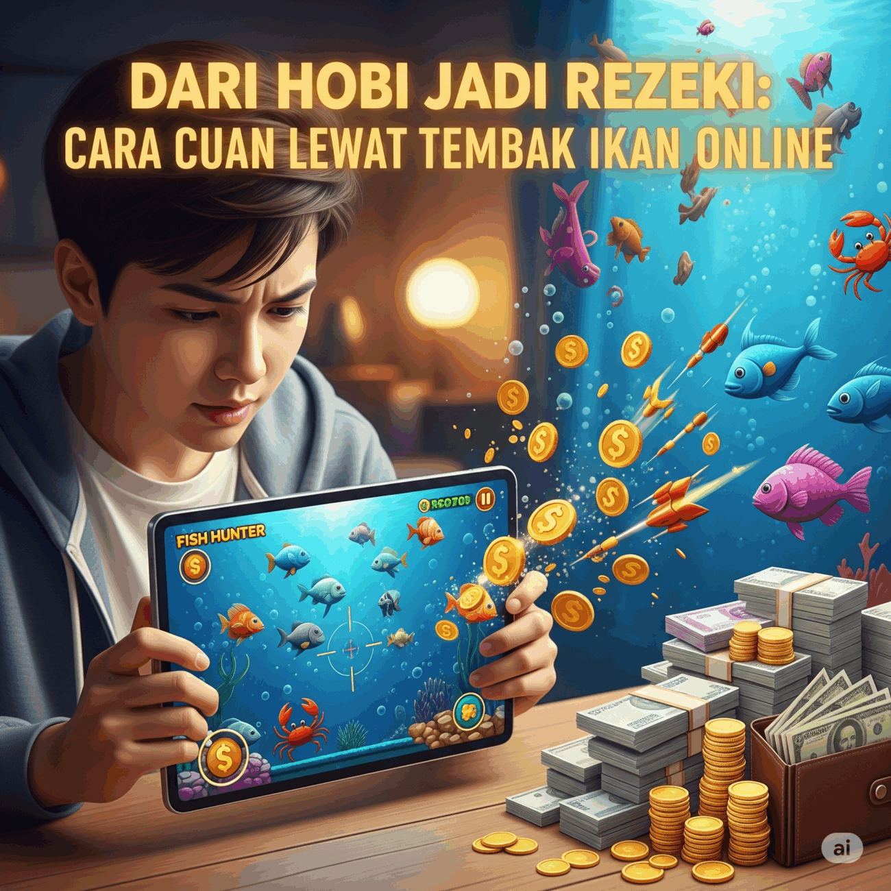 Dari Hobi Jadi Rezeki: Cara Cuan Lewat Tembak Ikan Online