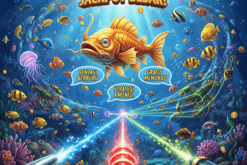 Kenapa Game Tembak Ikan Online Jadi Favorit Pecinta Tantangan & Jackpot?