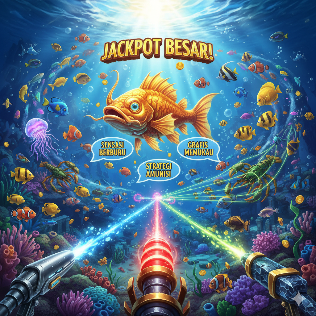 Kenapa Game Tembak Ikan Online Jadi Favorit Pecinta Tantangan & Jackpot?